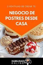 Tu negocio de postres desde casa Tu negocio de postres desde casa