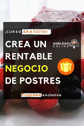 Curso Gratuito el Negocio de los postres Curso Gratuito el Negocio de los postres