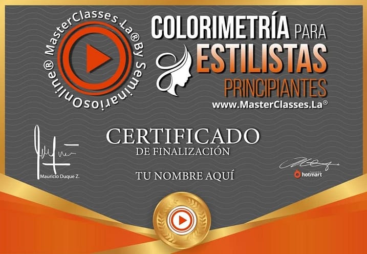 Curso tintura para el cabello