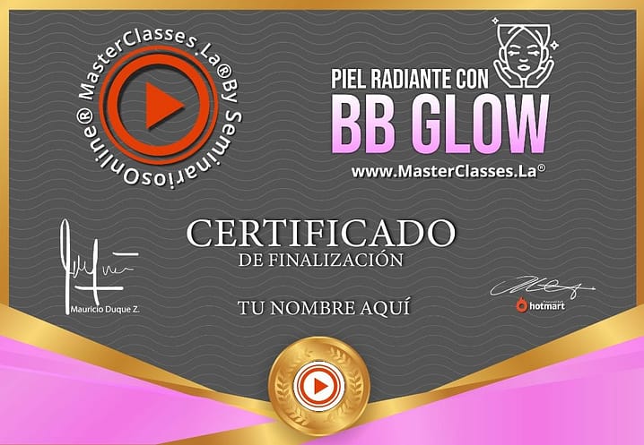 Certificado BB GLOW 