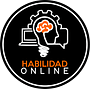 LOGO HABILIDAD en Círculo Negro